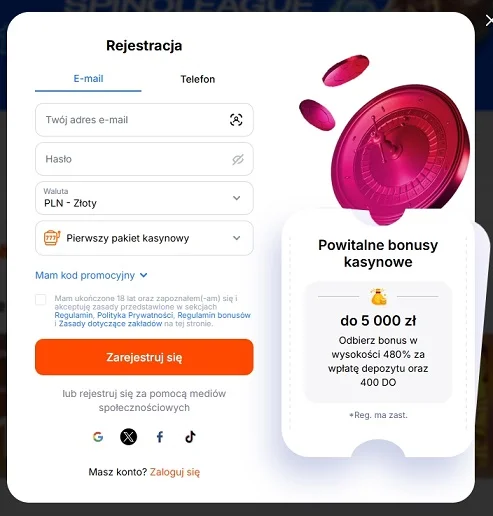 vulkanbet-casino-rejestracja